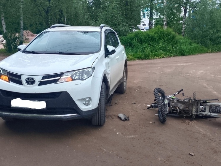 В республике произошло два ДТП с мототехникой
