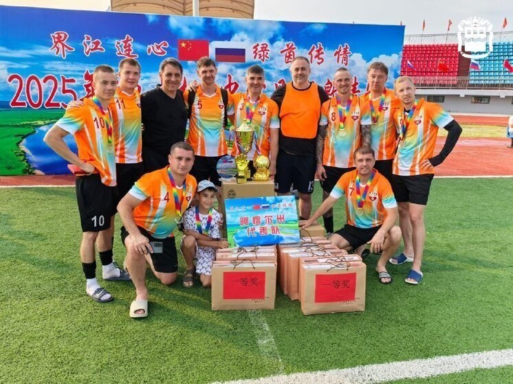 Спортсмены Приамурья выиграли чемпионат по мини-футболу в Китае