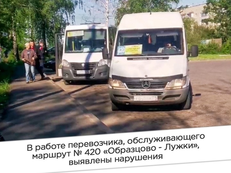 В Орле в работе маршрута №420 нашли нарушения