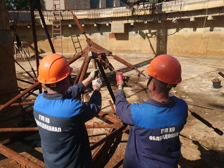 В Новой Каховке восстановили работу артезианской скважины