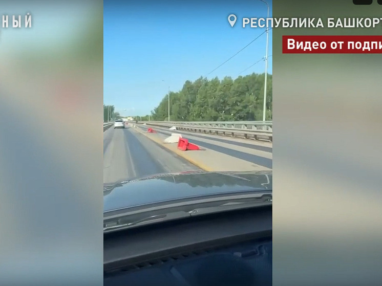 Жители башкирского Ишимбая пожаловались на пробки из-за ремонта моста