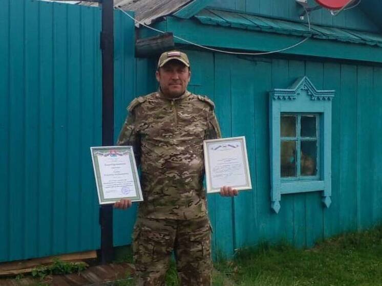 Работник АПК из Зиминского района отмечен за участие в СВО