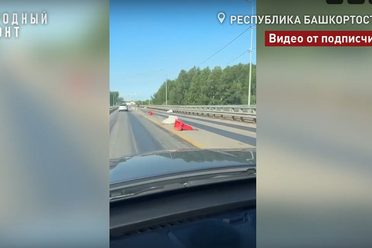 Жители башкирского Ишимбая пожаловались на пробки из-за ремонта моста