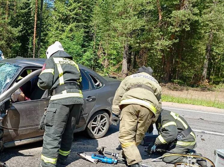 В Тверской области спасатели деблокировали водителей из разбитых автомобилей