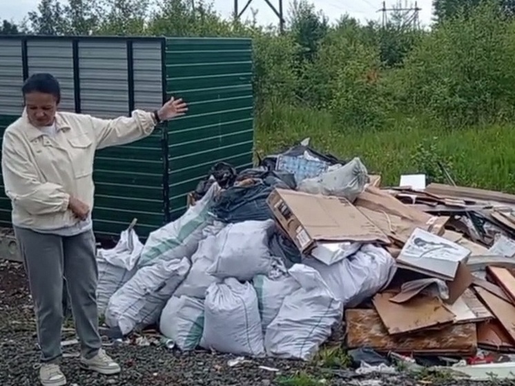 В Бурятии село Выдрино около Байкала утопает в мусоре