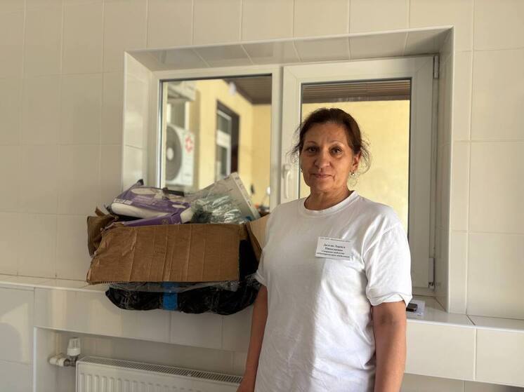 Новый Уренгой доставил гумпомощь в больницу Волновахи