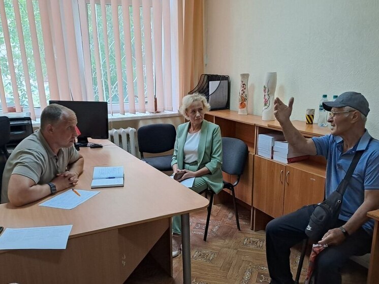 Первый заместитель главы Бердянска Сергей Кузнецов провел прием граждан