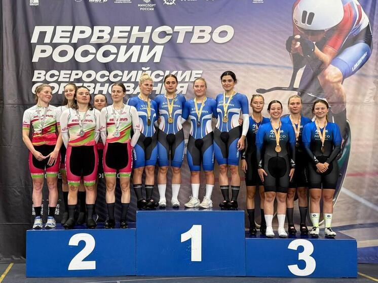 Спортсменки из Петербурга установили новый российский рекорд в велоспорте