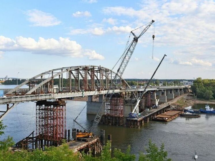Готовность старого Бельского моста в Уфе составляет 85 процентов