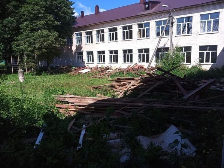 В Орловской области началась реконструкция Кромской школы