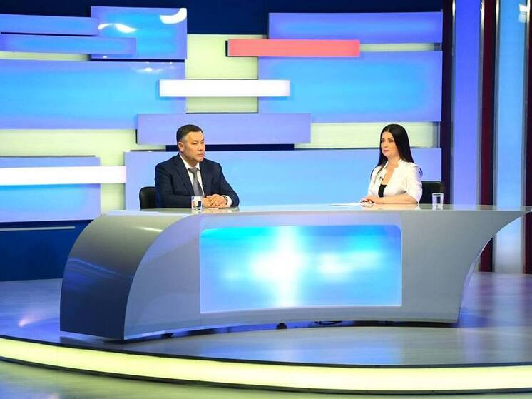 Игорь Руденя ответил на актуальные вопросы во время прямого эфира