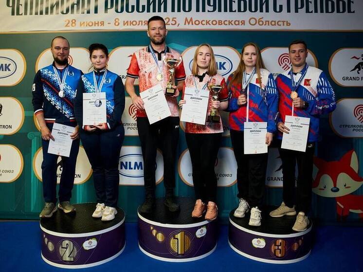 Спортсмены из ЯНАО завоевали серебро чемпионата РФ по пулевой стрельбе