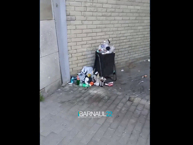 Утром 4 июля жители Барнаула в социальных сетях пожаловались на заполненную отходами набережную реки Барнаулка. Местные указывают на забитые урны, распространяющие по улице «ароматы Парижа».
