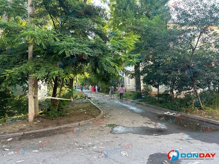 Из-за атаки БПЛА в Азове повреждены дома