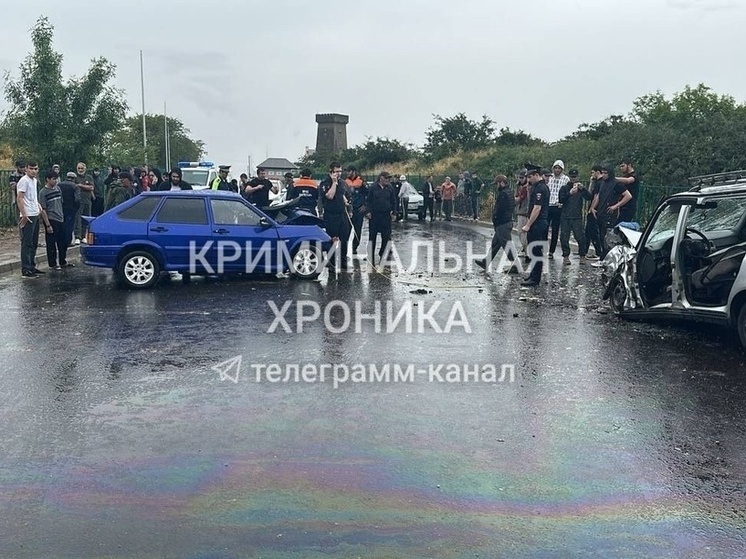 Двое взрослых и двое детей пострадали в ДТП в Дагестане