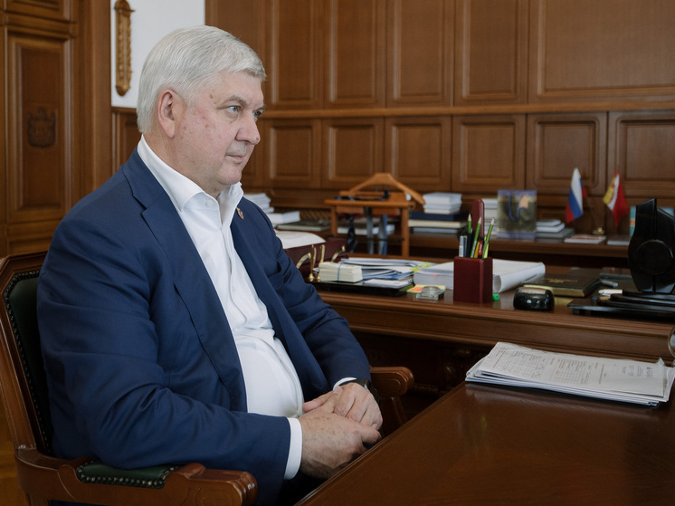 Губернатор Воронежской области встретился с главой Бутурлиновского района Юрием Матузовым