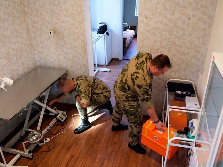 Ветеринарный кабинет в Новоалексеевке помогли обустроить росгвардейцы