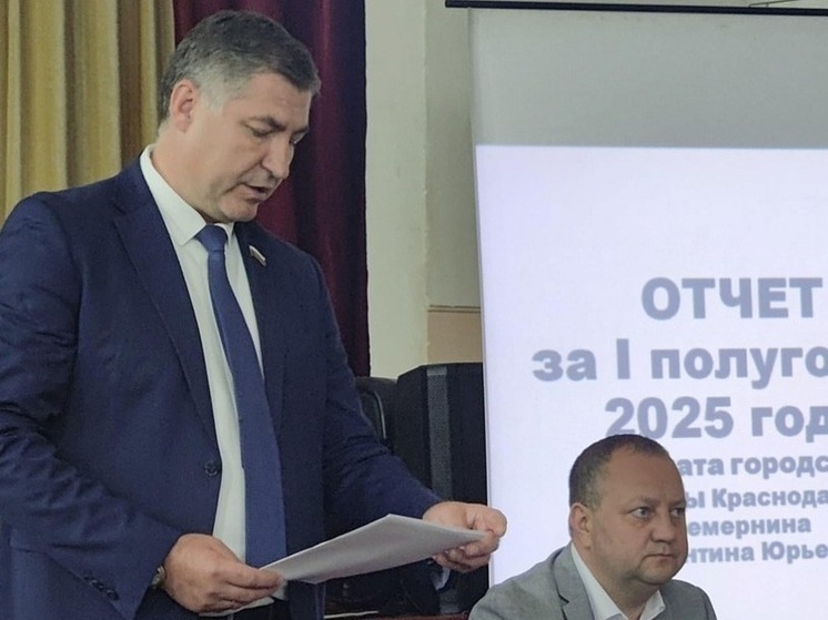 Депутат гордумы Краснодара Константин Семернин представил отчет о работе 24 избирательного округа