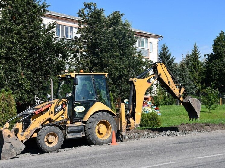 В Бирюче строят остановки для запуска общественного транспорта
