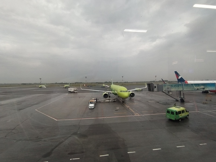 У самолета S7 Airlines рейсом Москва-Новосибирск отказал двигатель