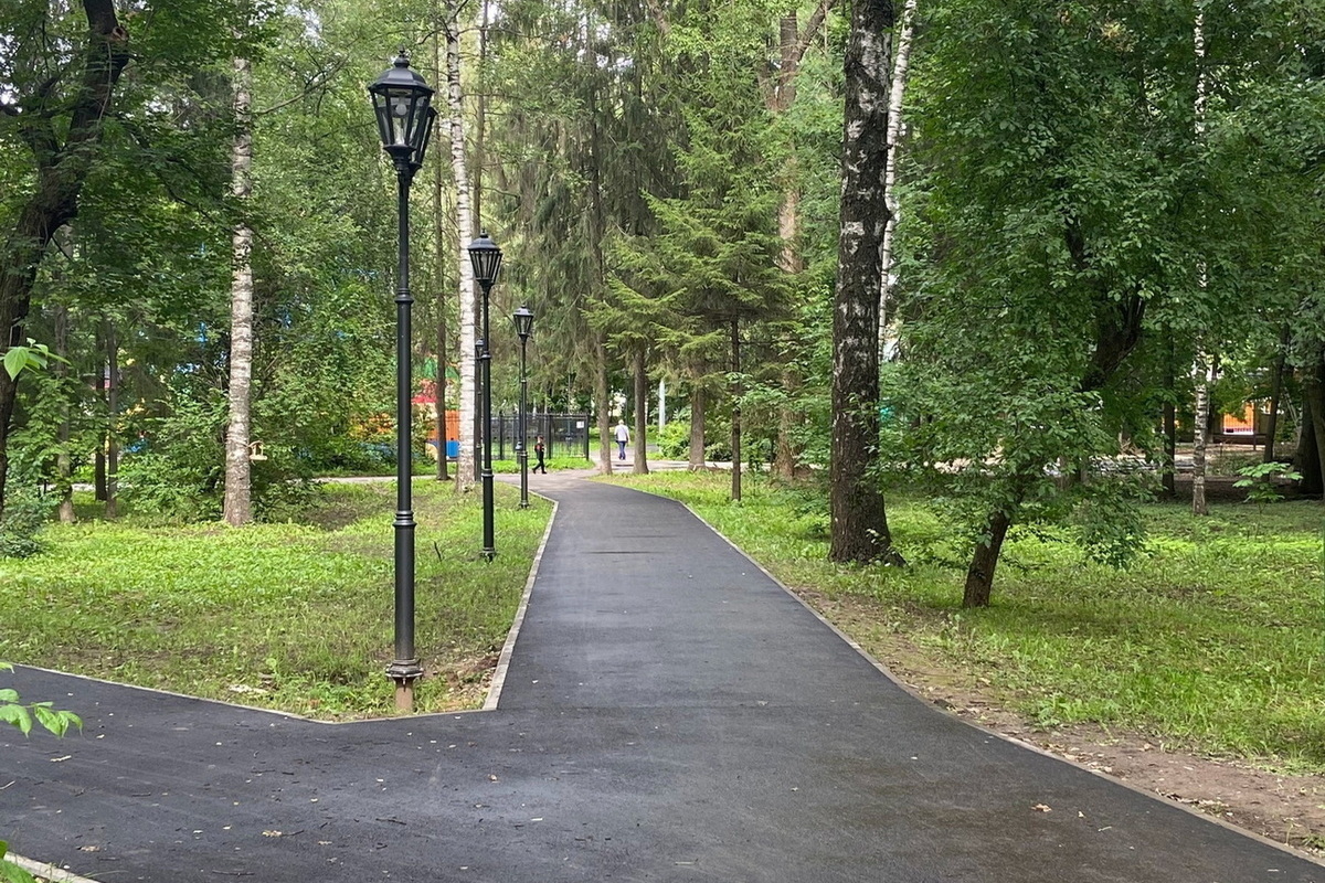 В Центральном парке Йошкар-Олы появятся новые тротуары и фонари