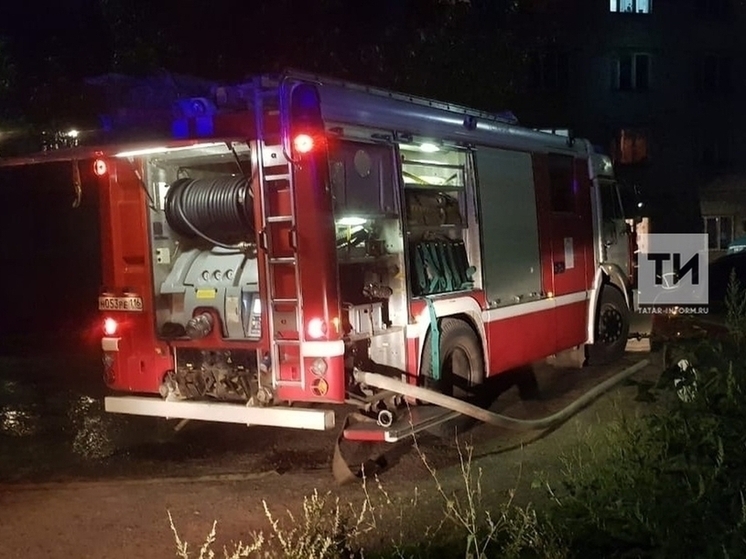В Татарстане на пожаре погибли две женщины