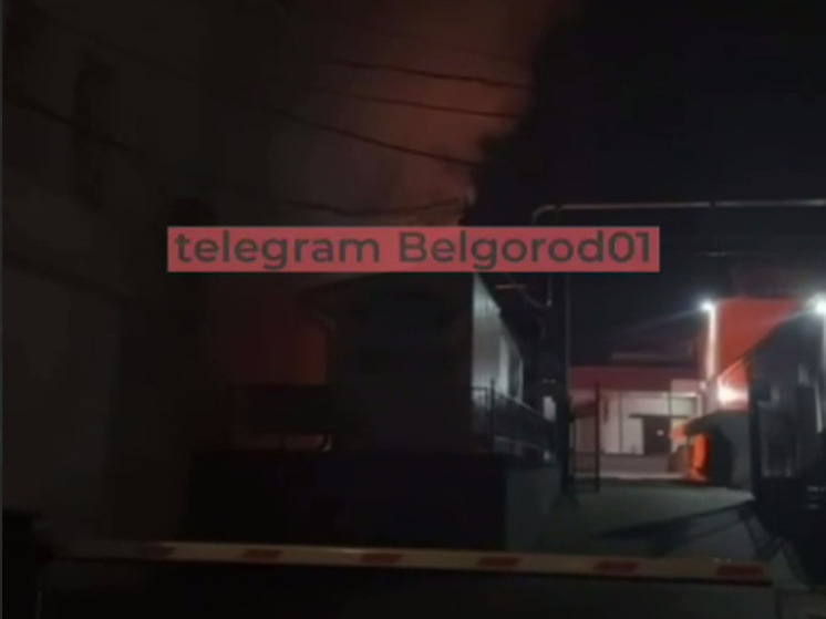 В Белгороде произошел пожар на рынке: сгорели павильон и палатки