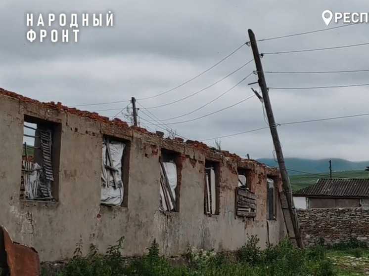 Жители села в Дагестане страдают от отключений света из-за изношенных сетей