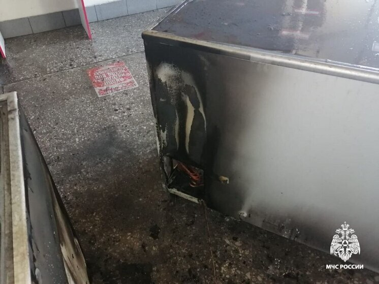 В одном из магазинов Горно-Алтайска загорелись холодильники