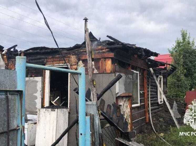 Уфимец получил ожоги из-за пожара в садовом товариществе