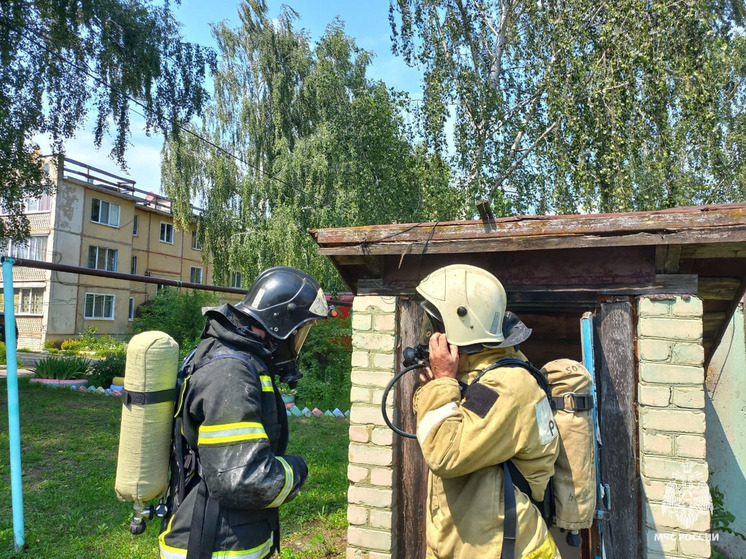 В Орловской области газовая горелка стала причиной пожара в подвале