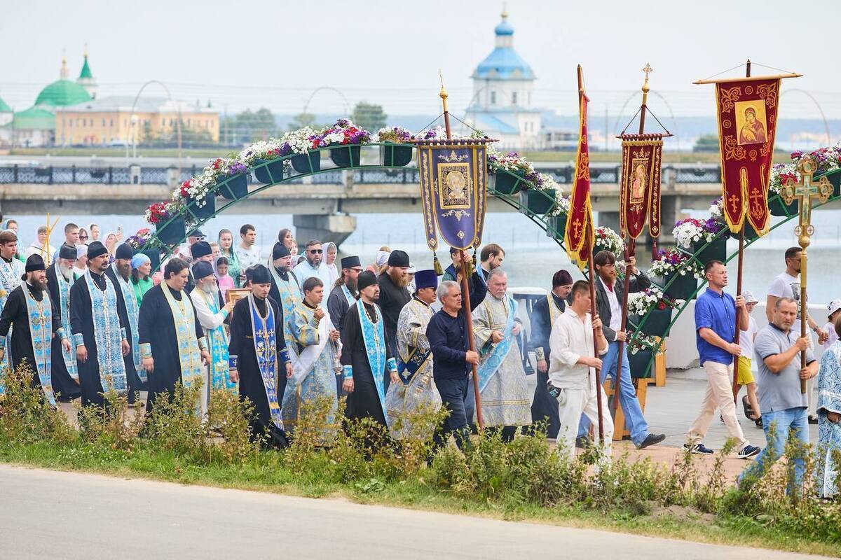 В Чебоксарах ждут Владимирский крестный ход с чудотворной иконой Божией Матери