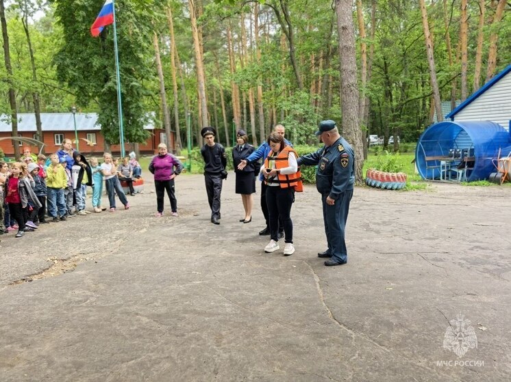Уроки безопасности прошли в детских лагерях Уваровского округа Тамбовской области