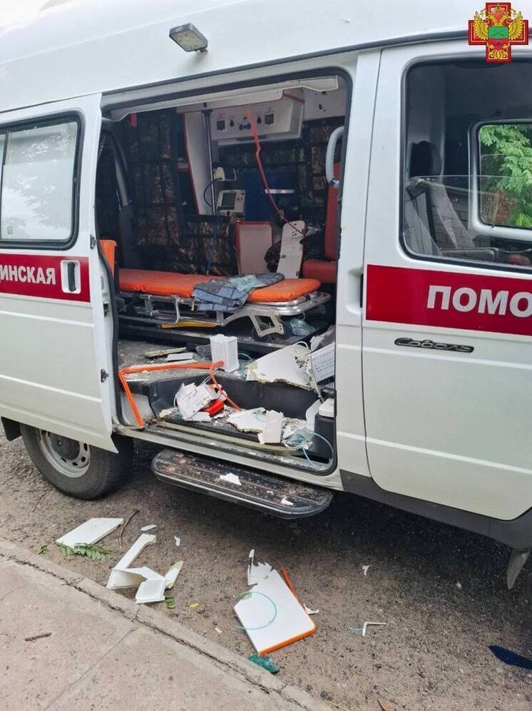 ВСУ атаковали карету скорой помощи в Запорожской области