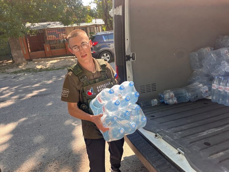 Гуманитарные выезды продолжаются: поддержка чистой питьевой водой прифронтовых районов