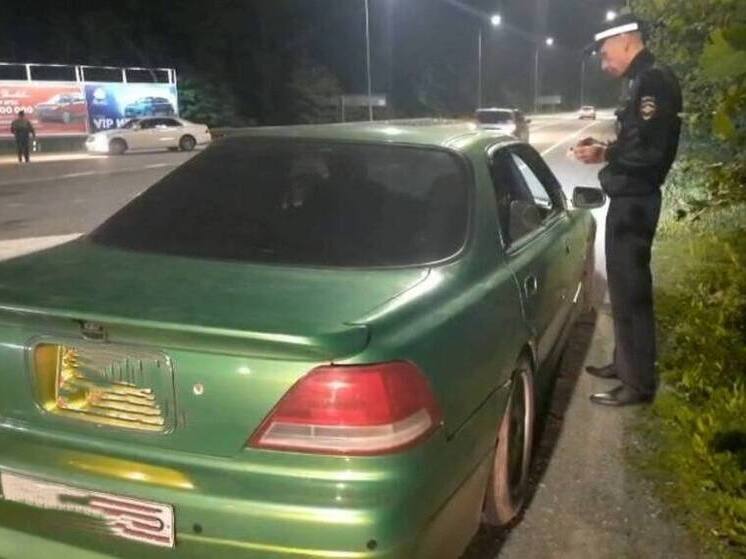 Приморские полицейские во второй раз поймали пьяного автолюбителя