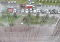 6 июля Барнаул накрыл сильный дождь, из-за которого на некоторых улицах уже начались подтопления
