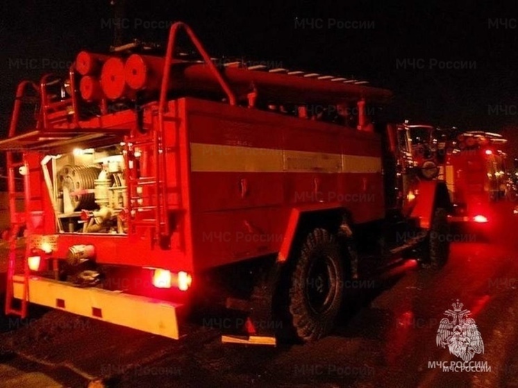 Брянские спасатели ликвидировали пожар в Дятьково