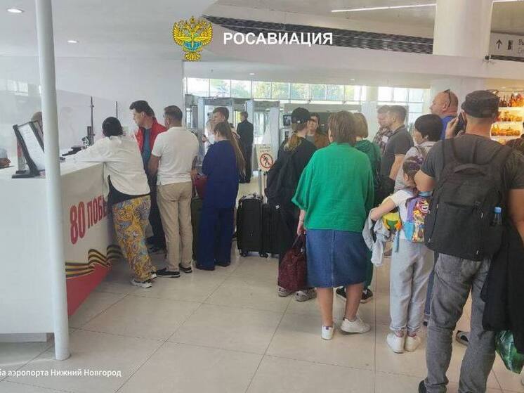 Из нижегородского аэропорта готовят вылеты в Анталью, Самару, Питер