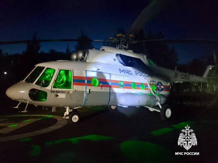 Из Кимр в Тверь на вертолете доставили пациента