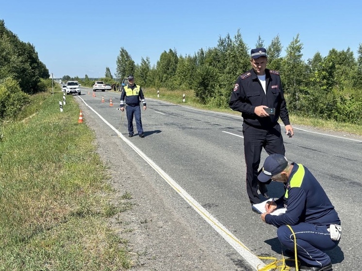 В Свердловской области при опрокидывании автомобиля пострадали три человека