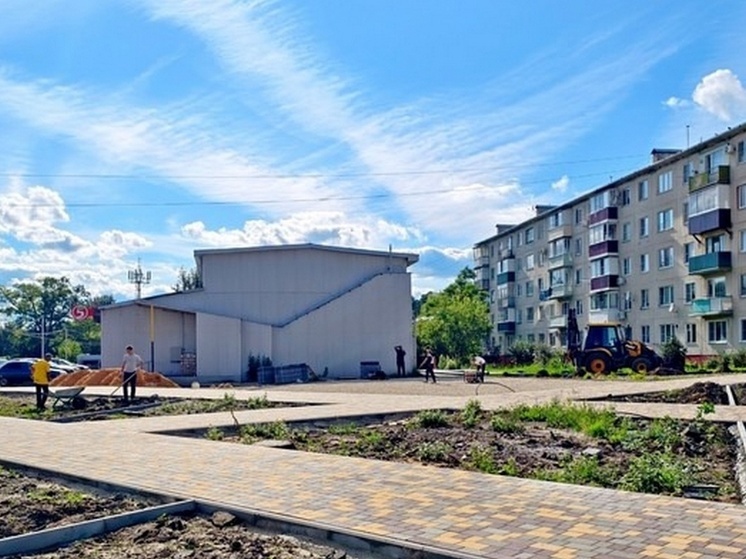 В Котовске благоустраивают дворы на улицах Новой и Посконкина