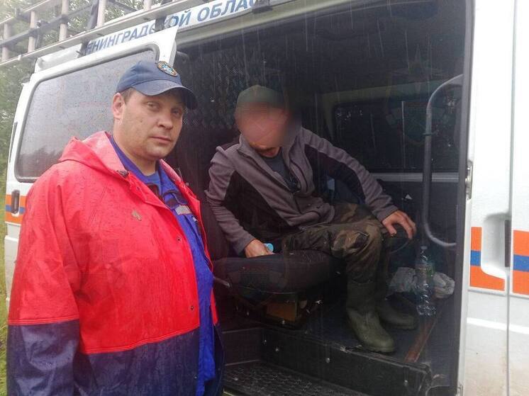 В Волховском районе нашли заблудившегося в лесу человека