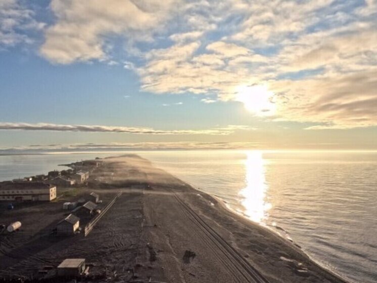 В понедельник температура воздуха на арктическом побережье опустится до -2