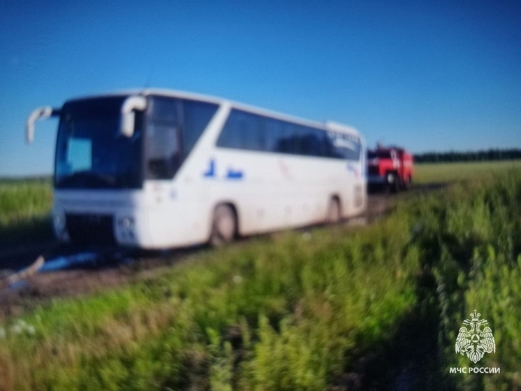 Орловские спасатели помогли водителю пассажирского автобуса