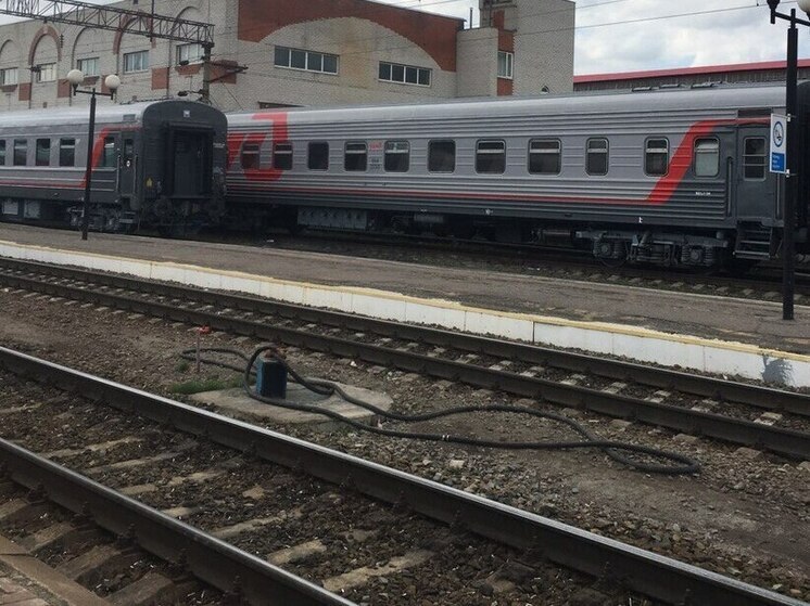 Фрагменты БПЛА упали под Воронежем на железнодорожные пути