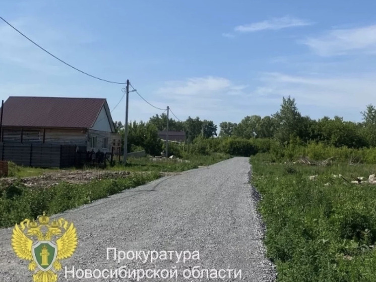 Прокуратура добилась ремонта дороги в Куйбышеве под Новосибирском