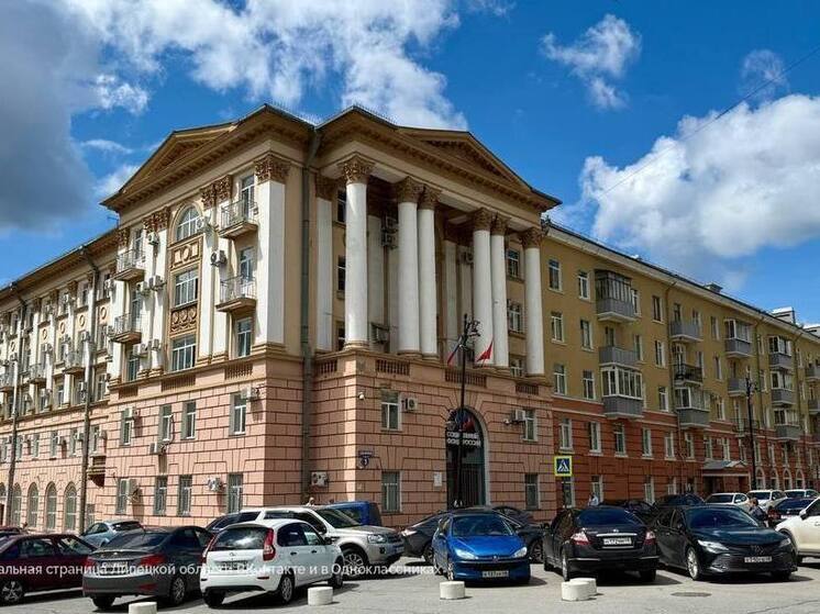 В Липецке стартовал ремонт дома на площади Ленина-Соборная
