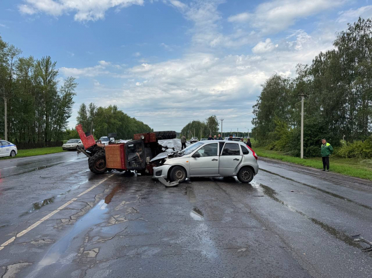 Три пассажира пострадали в ДТП в Токарёвском округе