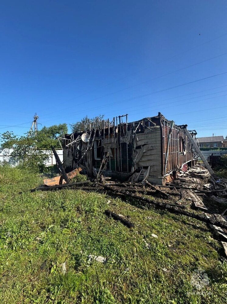 Неосторожное обращение с огнем стало причиной пожара в Куньинском районе